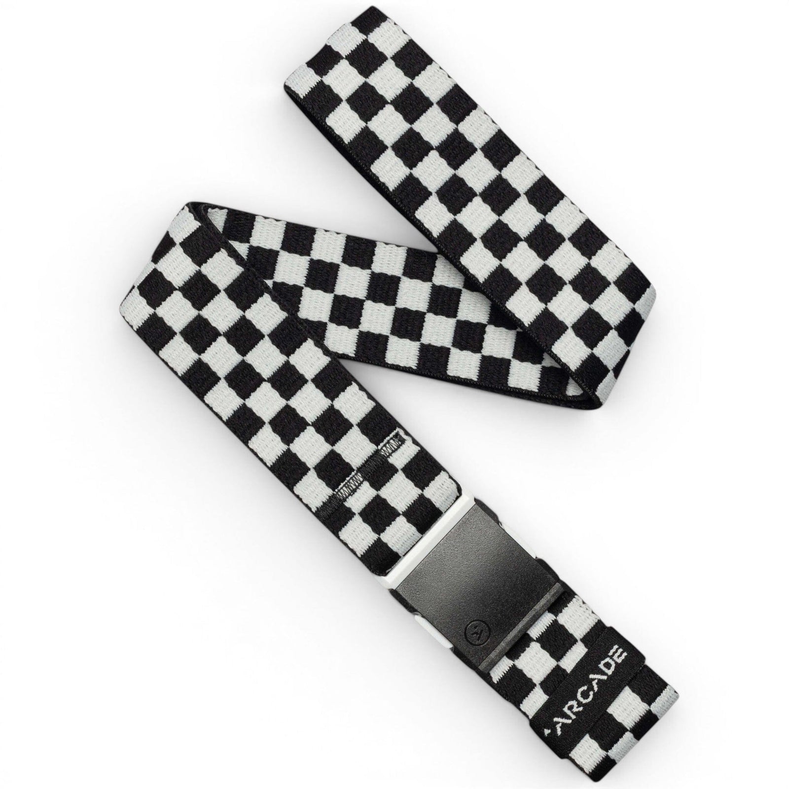 Arcade Check Stretch Belt Black/Glacial belts Arcade 