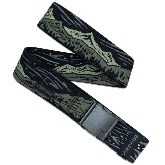 Arcade Out of Range Stretch Belt Ivy Green Belts Arcade 
