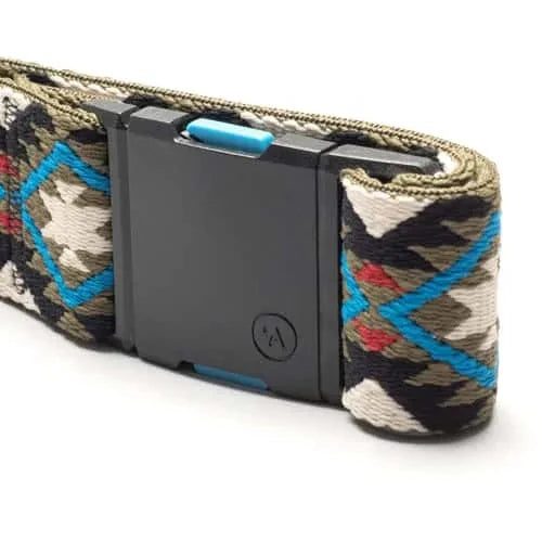 Arcade Twilight Stretch Belt Oat/Turquoise Belts Arcade 