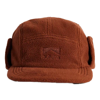 Autumn 2025 Fleece Flap Cap Brown hats Autumn 