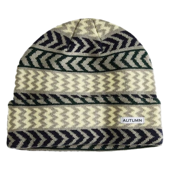 Autumn 2025 Select Chevron Beanie Grey beanies Autumn 