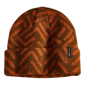 Autumn 2025 Select Geo Beanie Brown beanies Autumn 