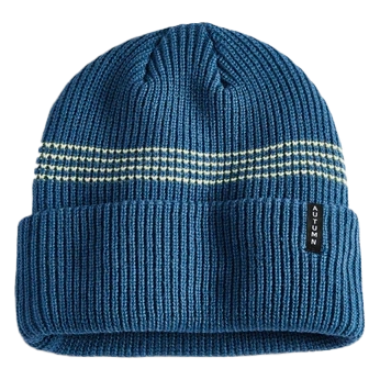 Autumn 2025 Select Mini Stripe Beanie Blue Light Yellow beanies Autumn 