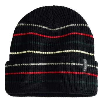 Autumn 2025 Select Multi Stripe Beanie Black beanies Autumn 