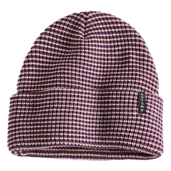 Autumn 2025 Select Stripe Beanie Eggplant beanies Autumn 