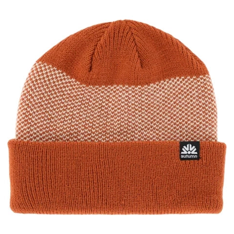 Autumn 2025 Simple Birdseye Beanie Rust beanies Autumn 