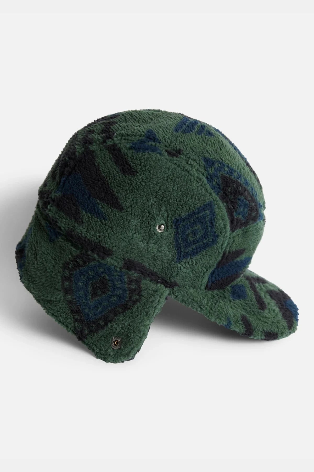 Autumn 2026 Fleece Flap Cap Green Hats Autumn 