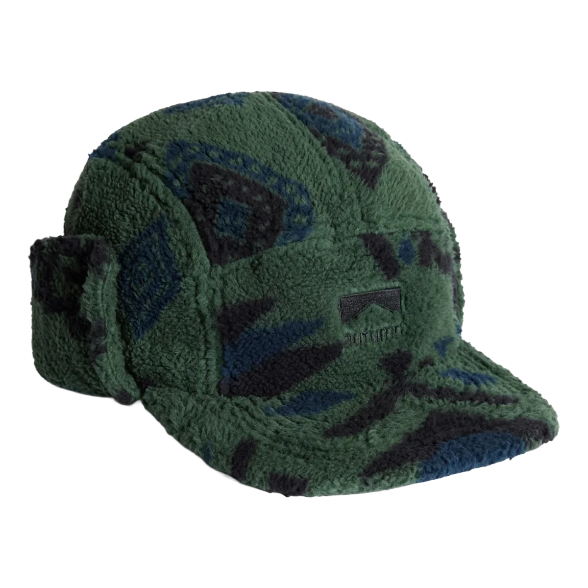 Autumn 2026 Fleece Flap Cap Green Hats Autumn 