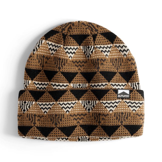 Autumn 2026 Landscape Beanie Light Brown beanies Autumn 