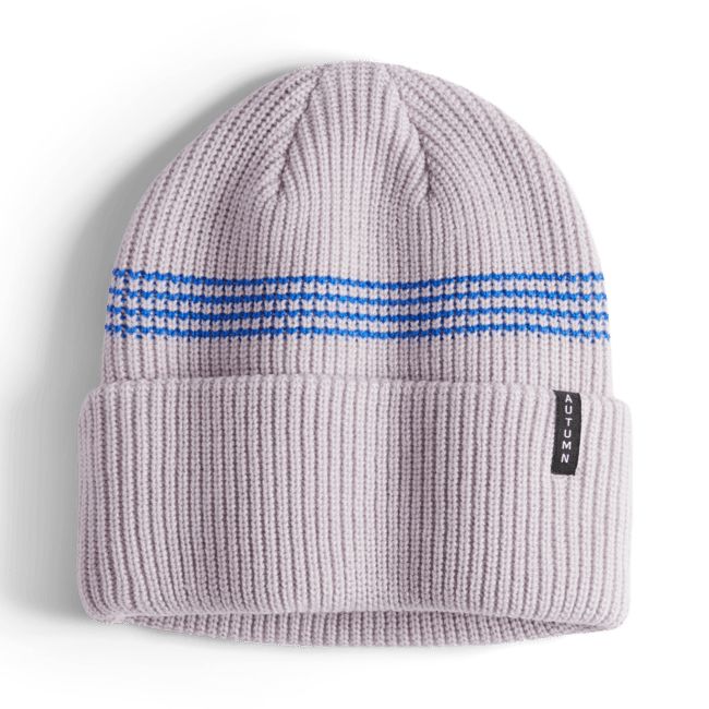 Autumn 2026 Mini Stripe Beanie Whisper Pink beanies Autumn 