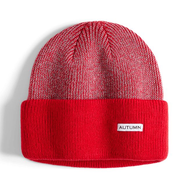 Autumn 2026 Reflect Beanie Red beanies Autumn 