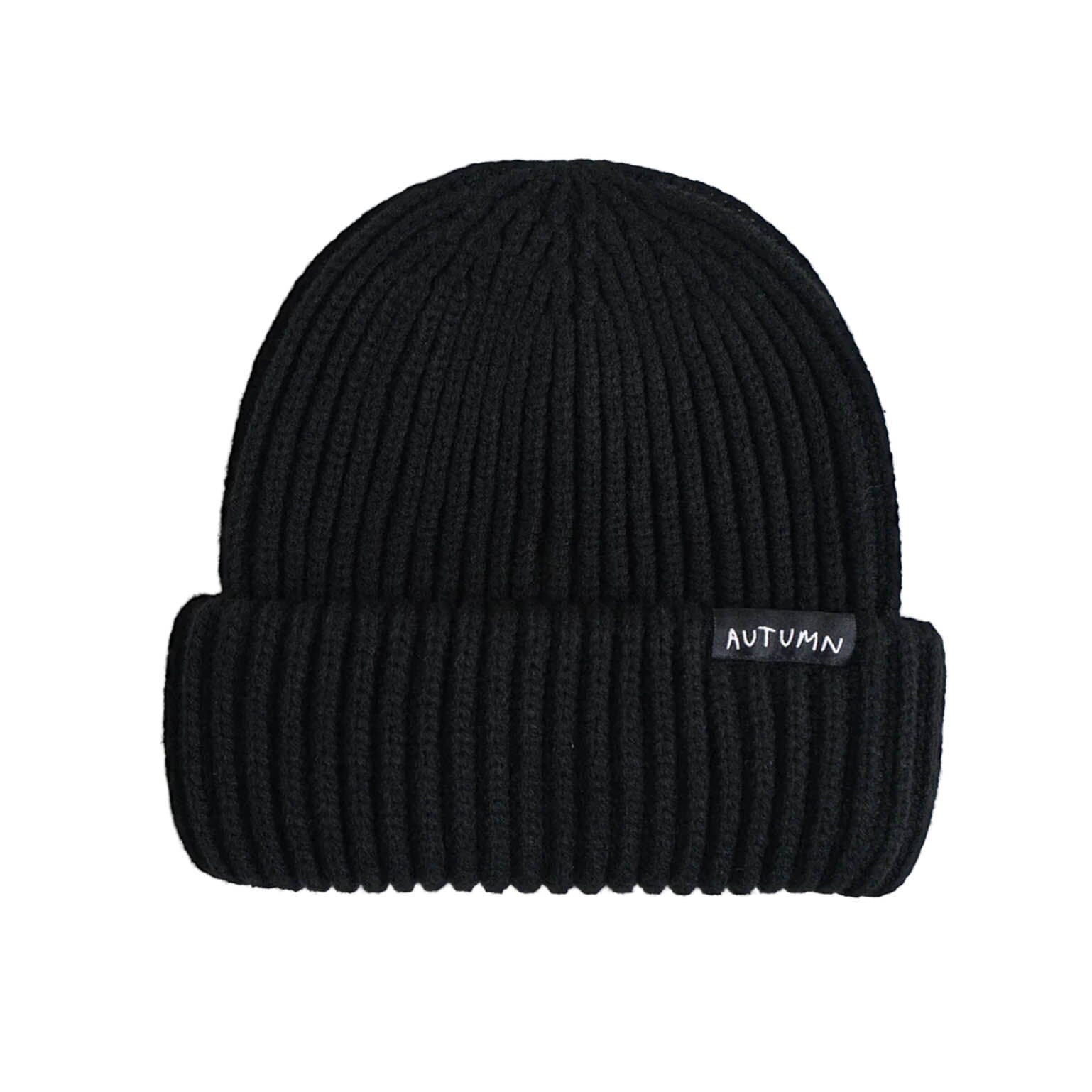 Autumn 2027 Elliott Beanie Black beanies Autumn 