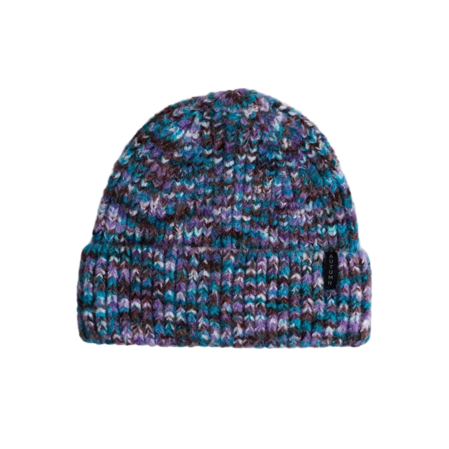 Autumn 2027 Marble Knit Beanie Plum beanies Autumn 