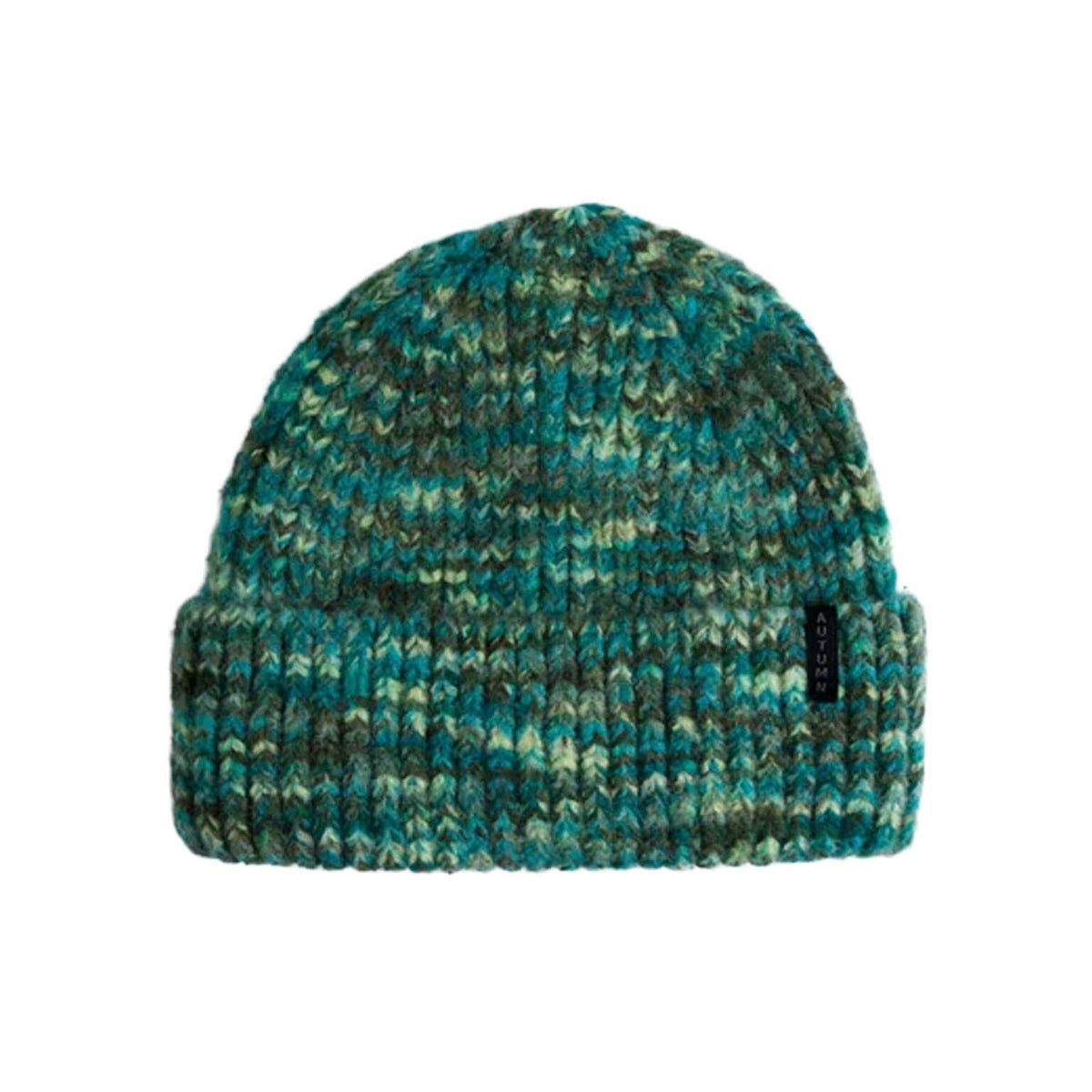 Autumn 2027 Marble Knit Beanie Teal beanies Autumn 