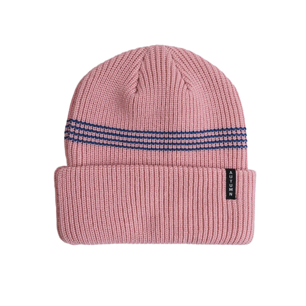 Autumn 2027 Mini Stripe Beanie Pink beanies Autumn 