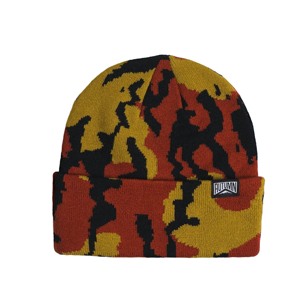 Autumn 2027 Old Growth Camo Beanie Dijon beanies Autumn 