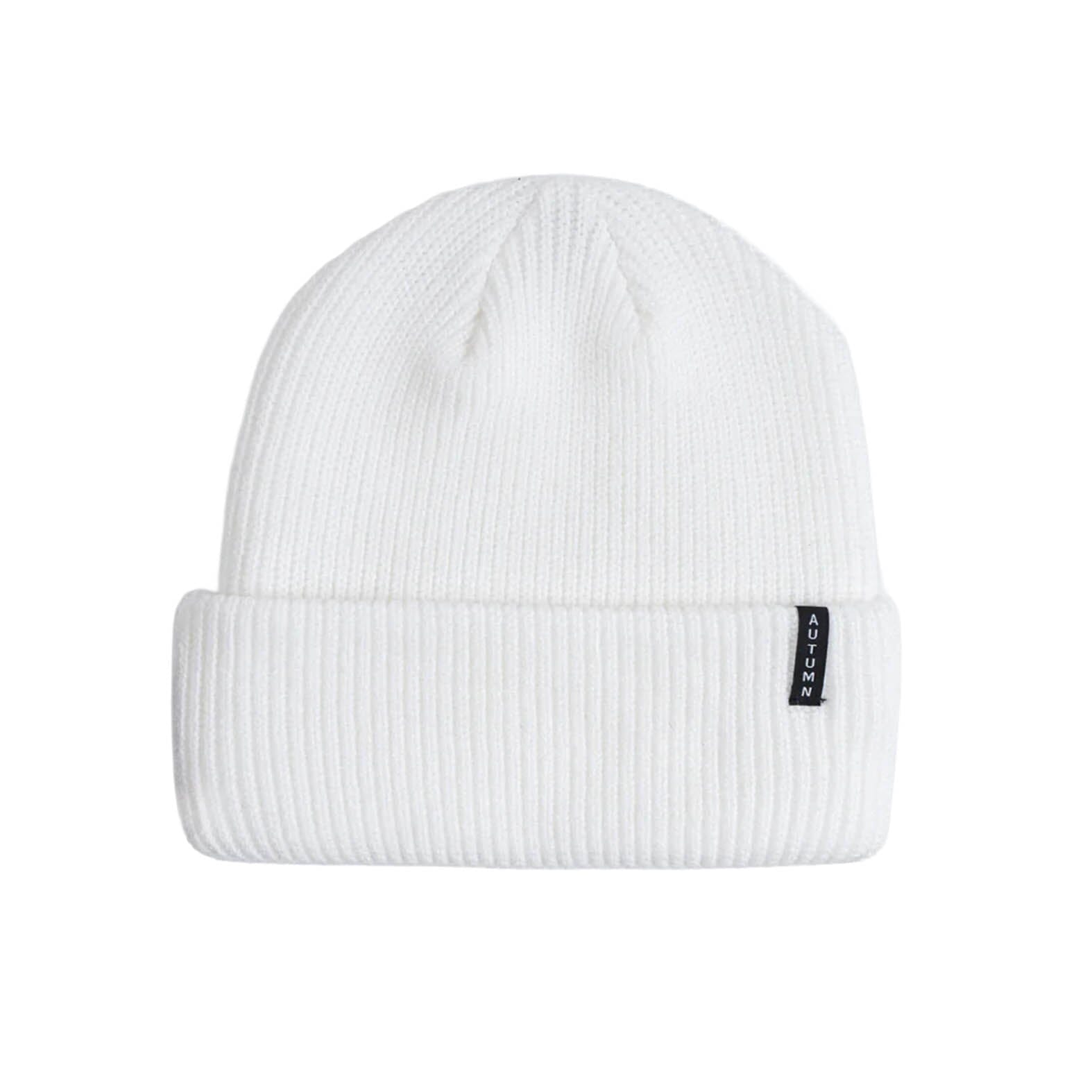 Autumn 2027 Select Solid Beanie White beanies Autumn 