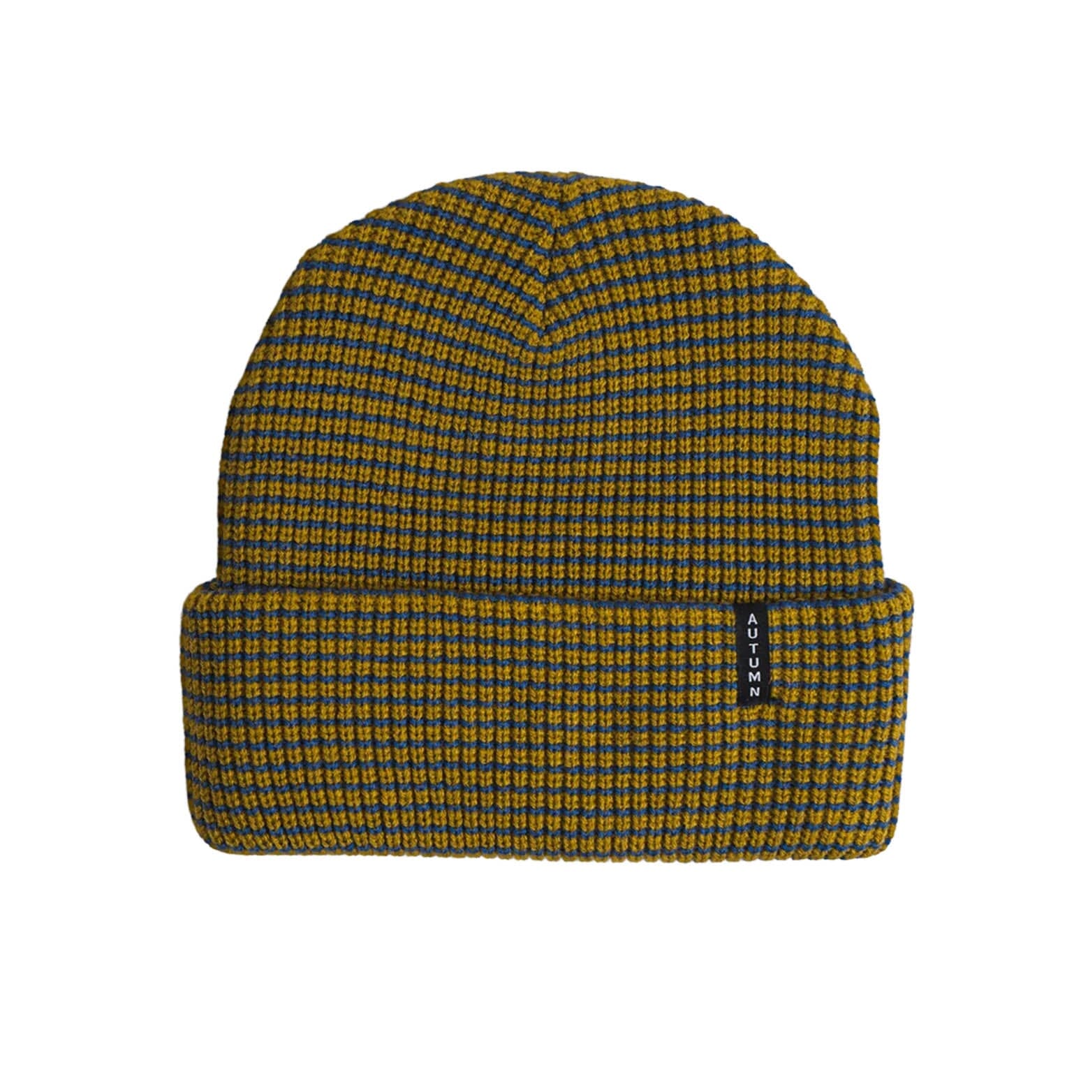 Autumn 2027 Stripe Beanie Dijon beanies Autumn 