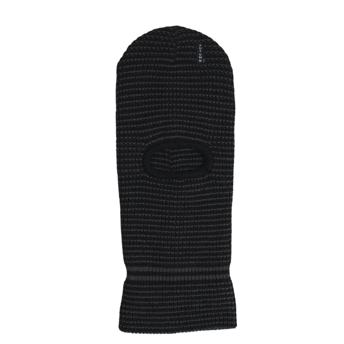 Autumn 2027 Striped Mask Beanie Black beanies Autumn 