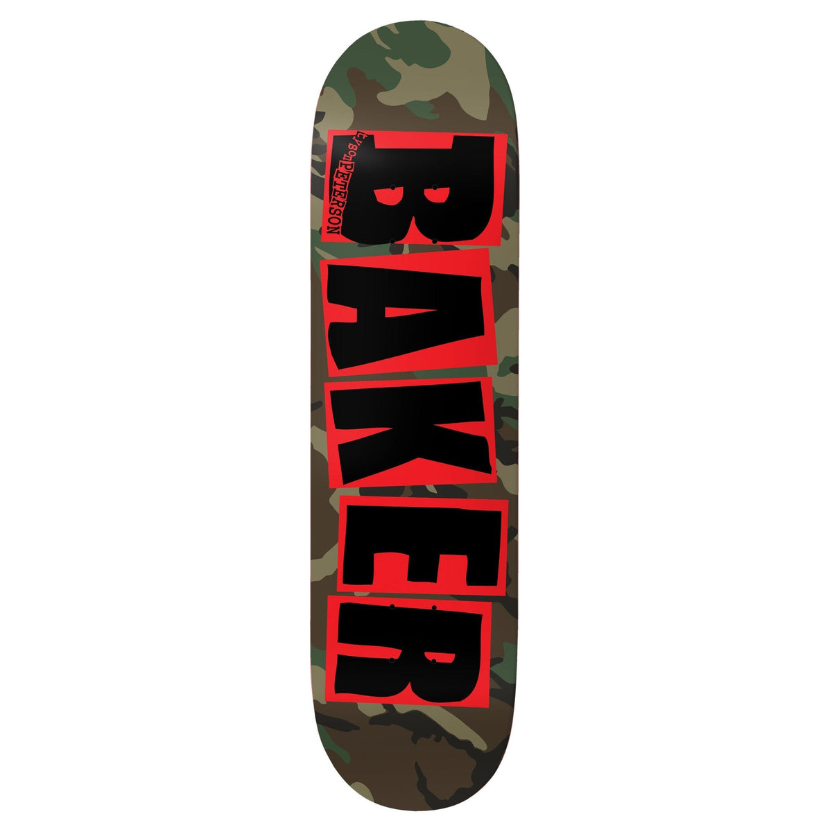 Baker Tyson Brand Logo Camo Deck 8.25 decks Baker 