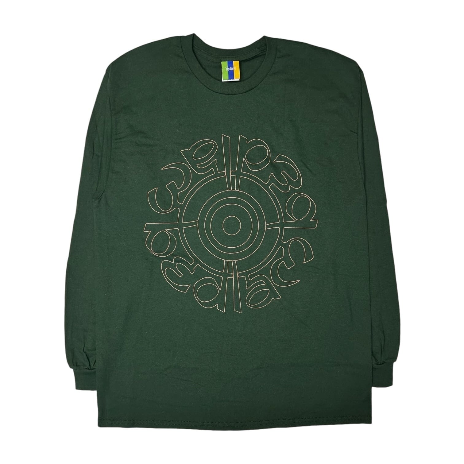 Bedlam Target Outline L/S Tee Forest Green Tees Bedlam 