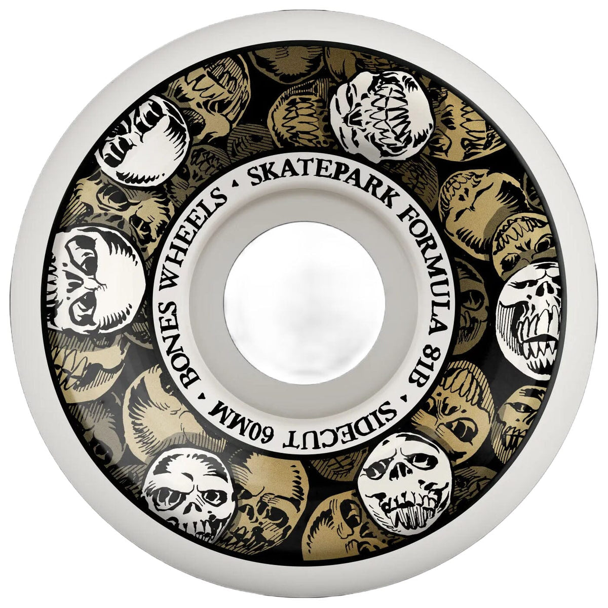 Bones 81B 60MM SPF P5 Sidecuts Wheels wheels Bones 