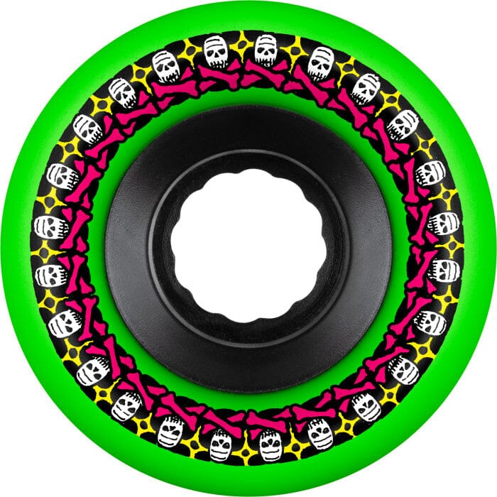 Bones Rough Riders ATF Green Wheels 80A 59MM wheels Bones 