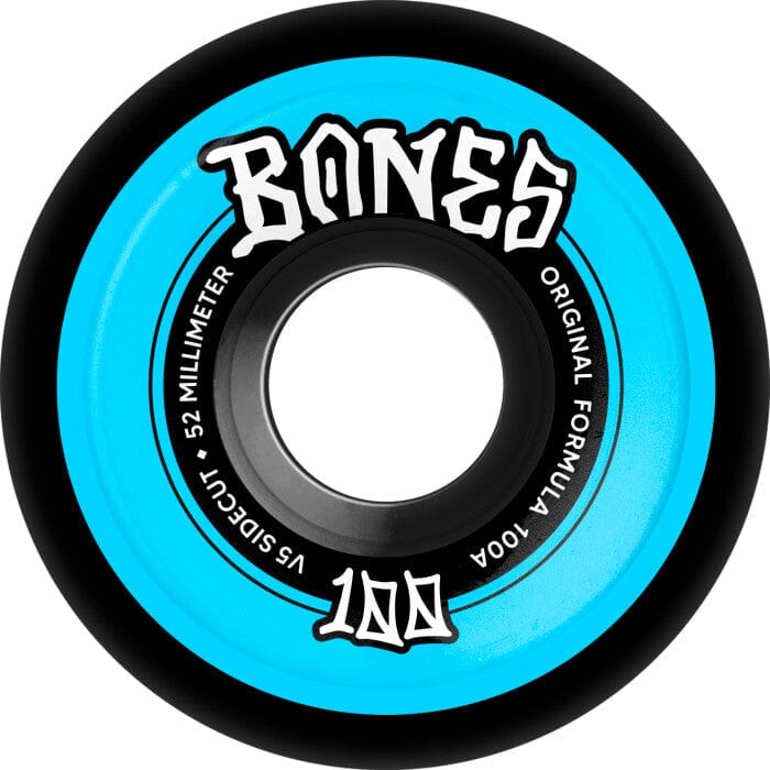 Bones Sidecut 100s Wheels V5 100A 52MM wheels Bones 