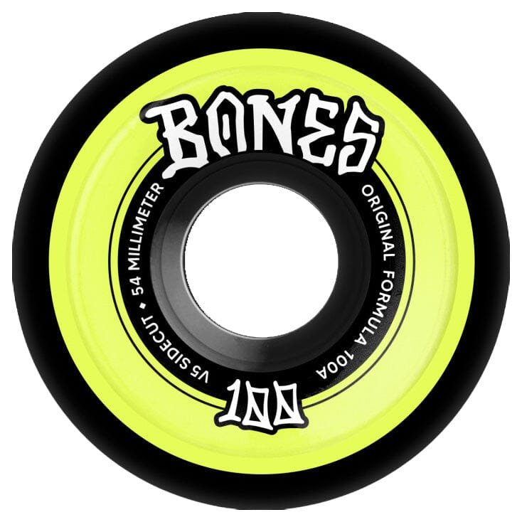 Bones Sidecut 100s Wheels V5 100A 54MM wheels Bones 