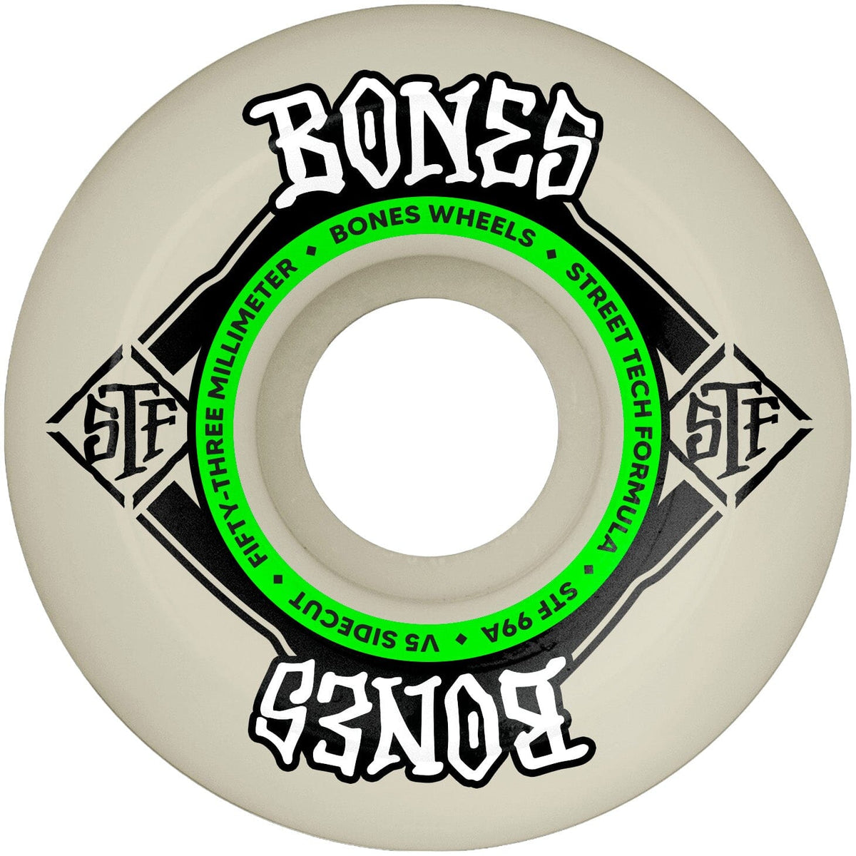Bones STF Sidecut V5 Wheels 99A 53MM wheels Bones 