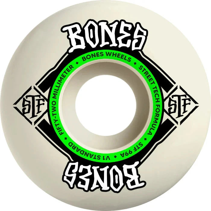 Bones STF Standard V1 Wheels 99A 52MM wheels Bones 