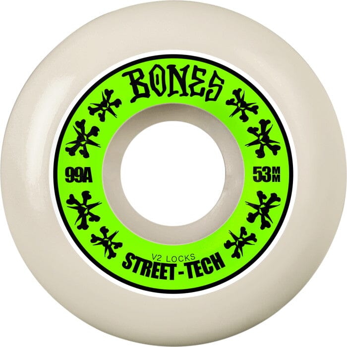 Bones STF V2 Locks Wheels 99A 53MM wheels Powell Peralta 