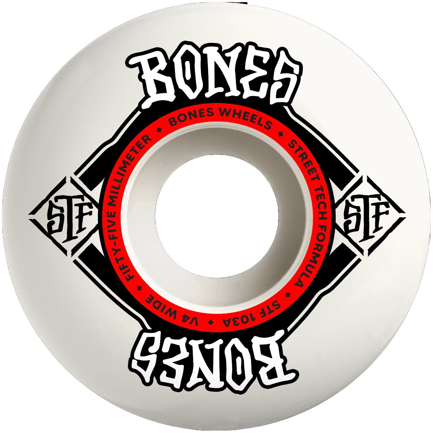 Bones STF Wide V4 Wheels 103A 55MM wheels Bones 