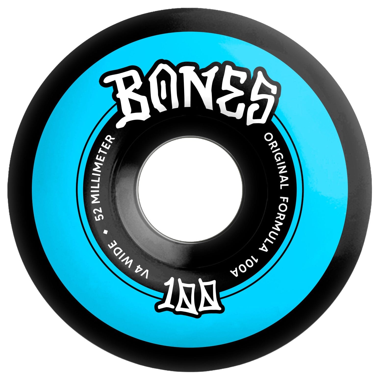 Bones Wide 100s Wheels V4 100A 52MM wheels Bones 
