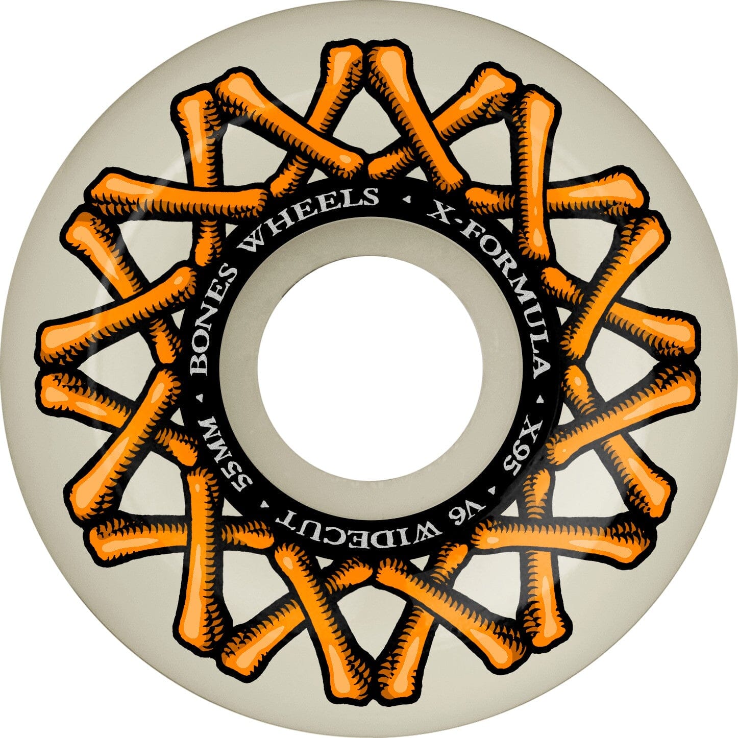 Bones XF Widecut V6 X-Formula Wheels 95A 55MM wheels Bones 