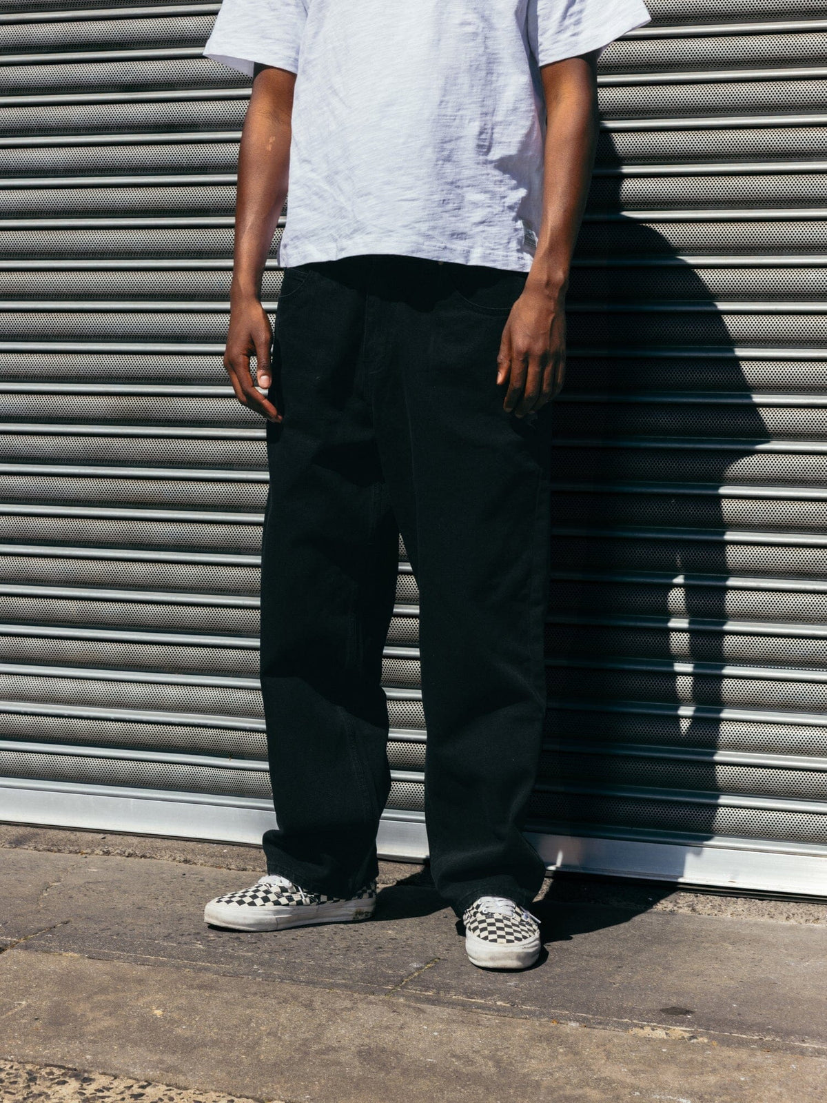 Butter Goods Baggy Denim Jeans Flat Black pants Butter Goods 