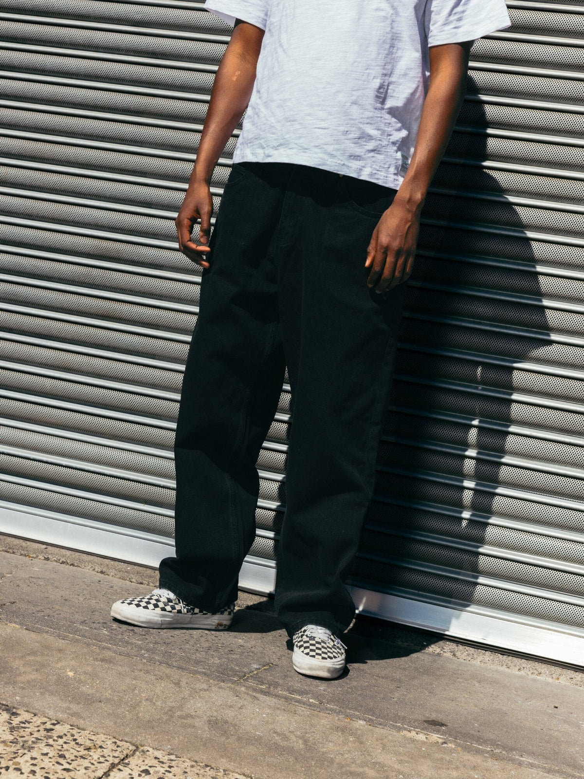 Butter Goods Baggy Denim Jeans Flat Black pants Butter Goods 