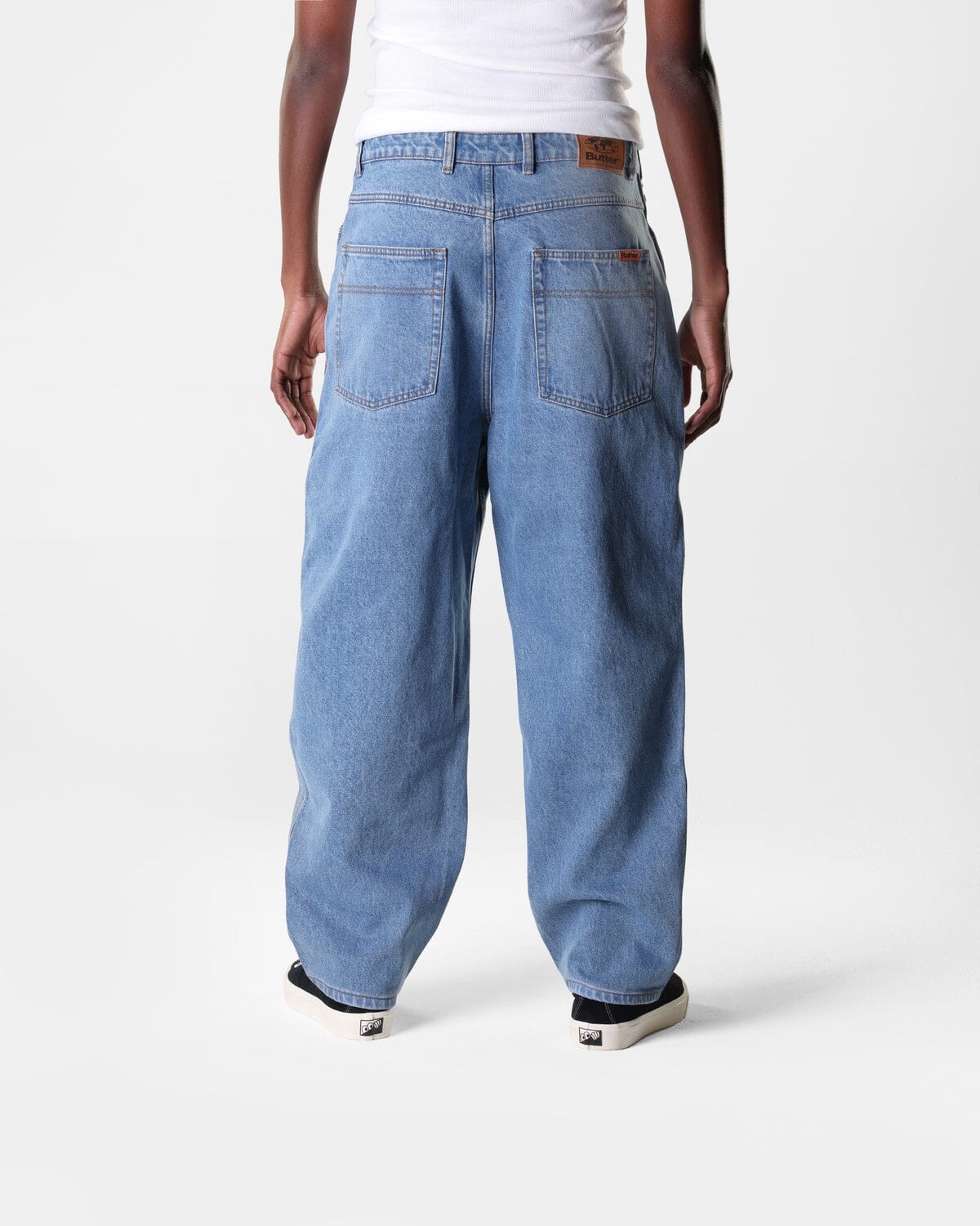 Butter Goods Baggy Denim Jeans Washed Indigo pants Butter Goods 