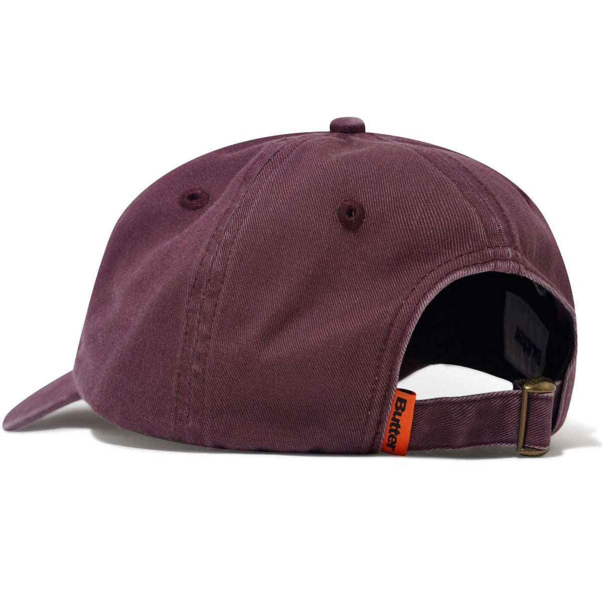 Butter Goods Bear 6 Panel Cap Wine Hats Butter Goods 