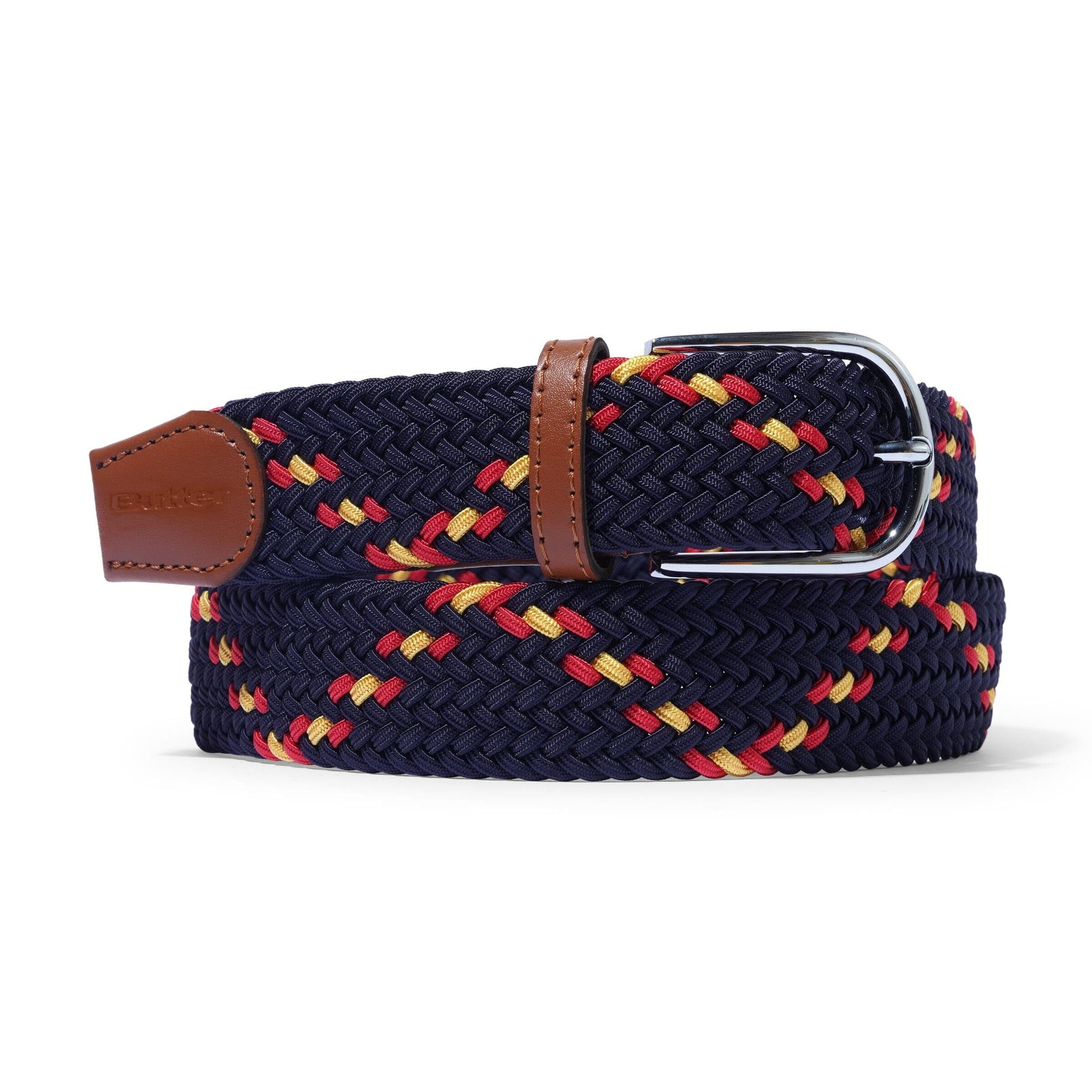 Butter Goods Braided Belt Navy Belts Butter Goods 