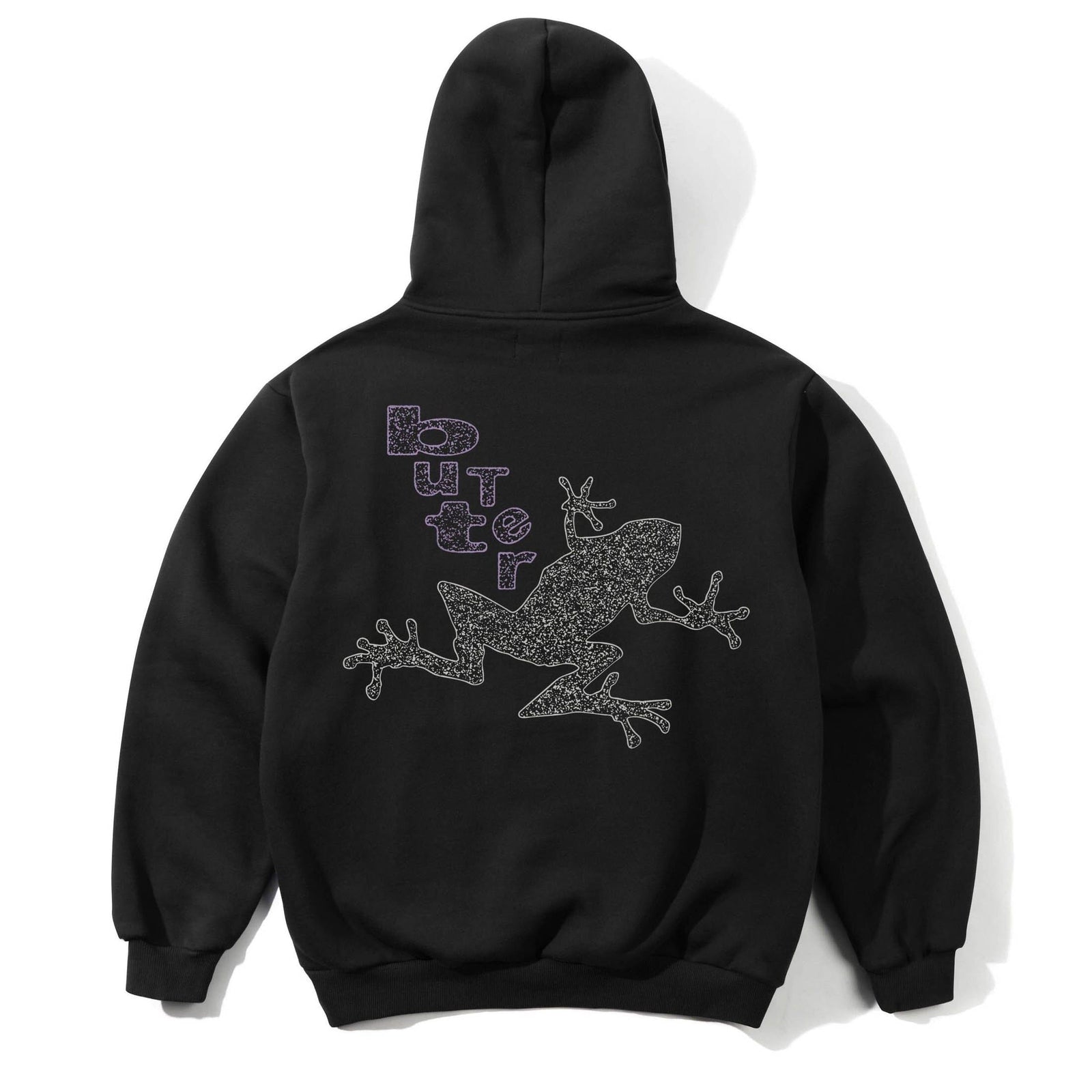 Butter Goods Croaker Pullover Hood Black hoodies Butter Goods 