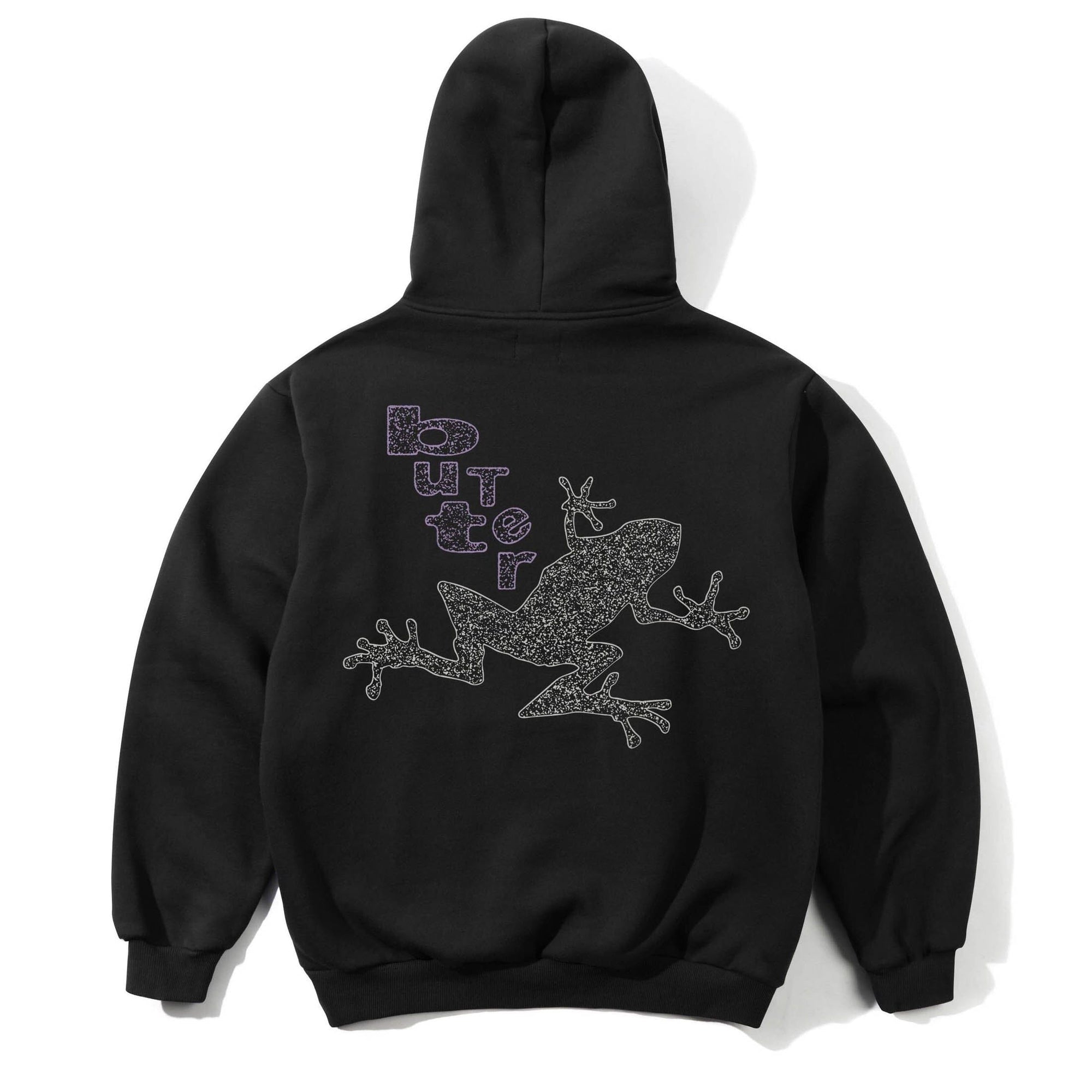 Butter Goods Croaker Pullover Hood Black hoodies Butter Goods 