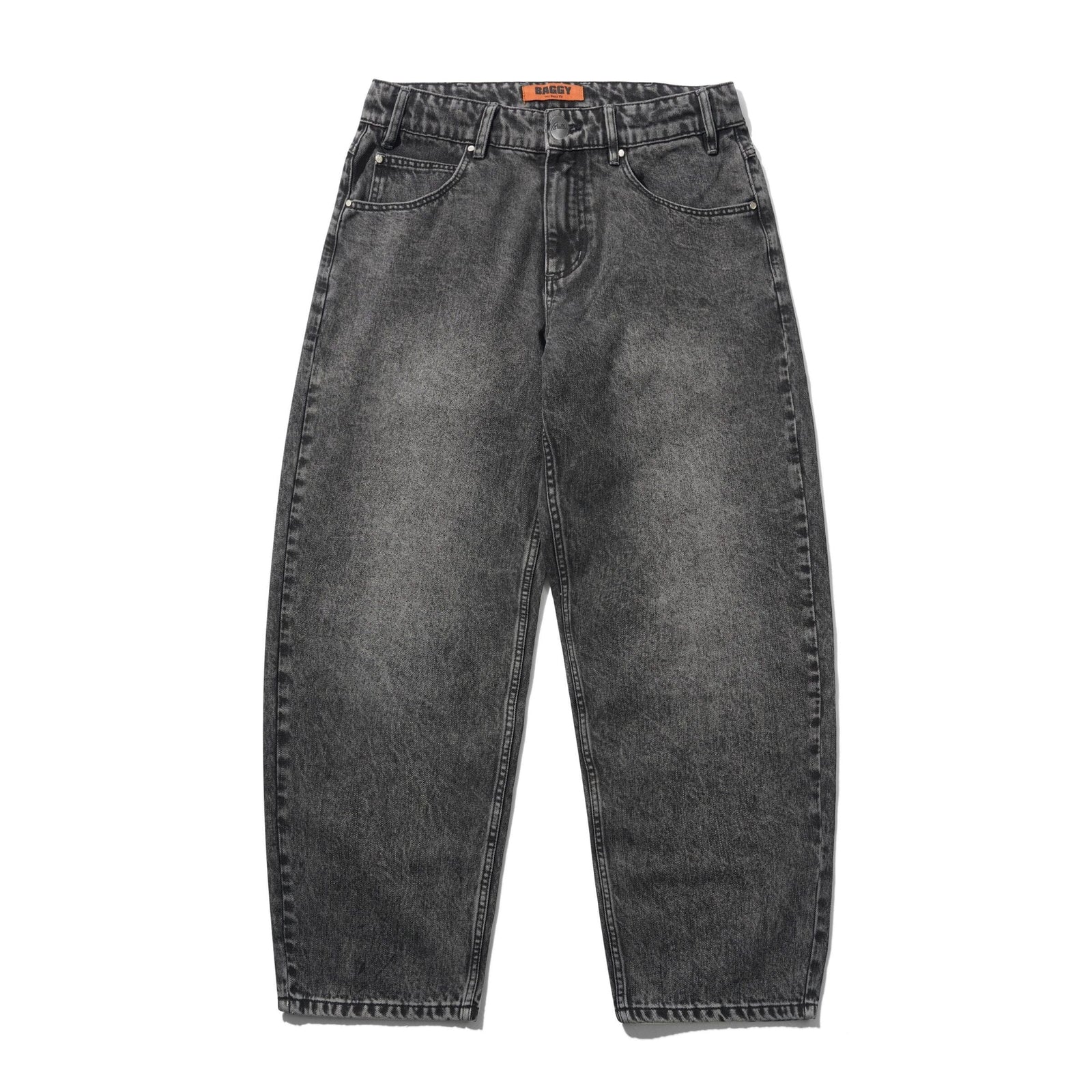 Butter Goods Drummer Baggy Denim Jeans Streaky Black pants Butter Goods 