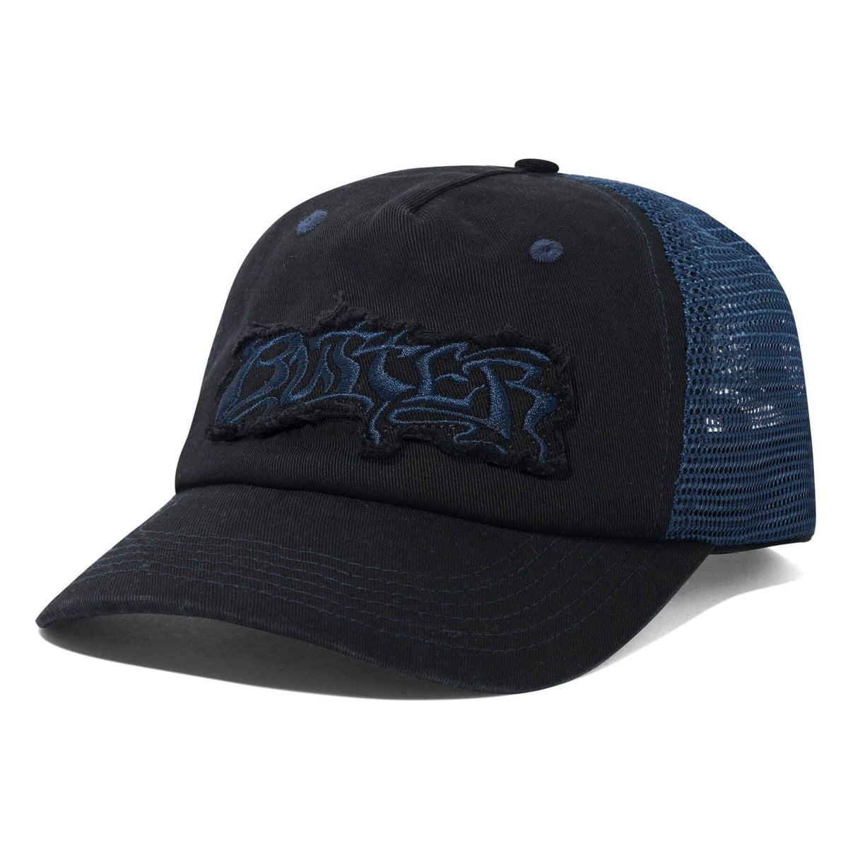 Butter Goods Drummer Trucker Cap Black/Navy Hats Butter Goods 
