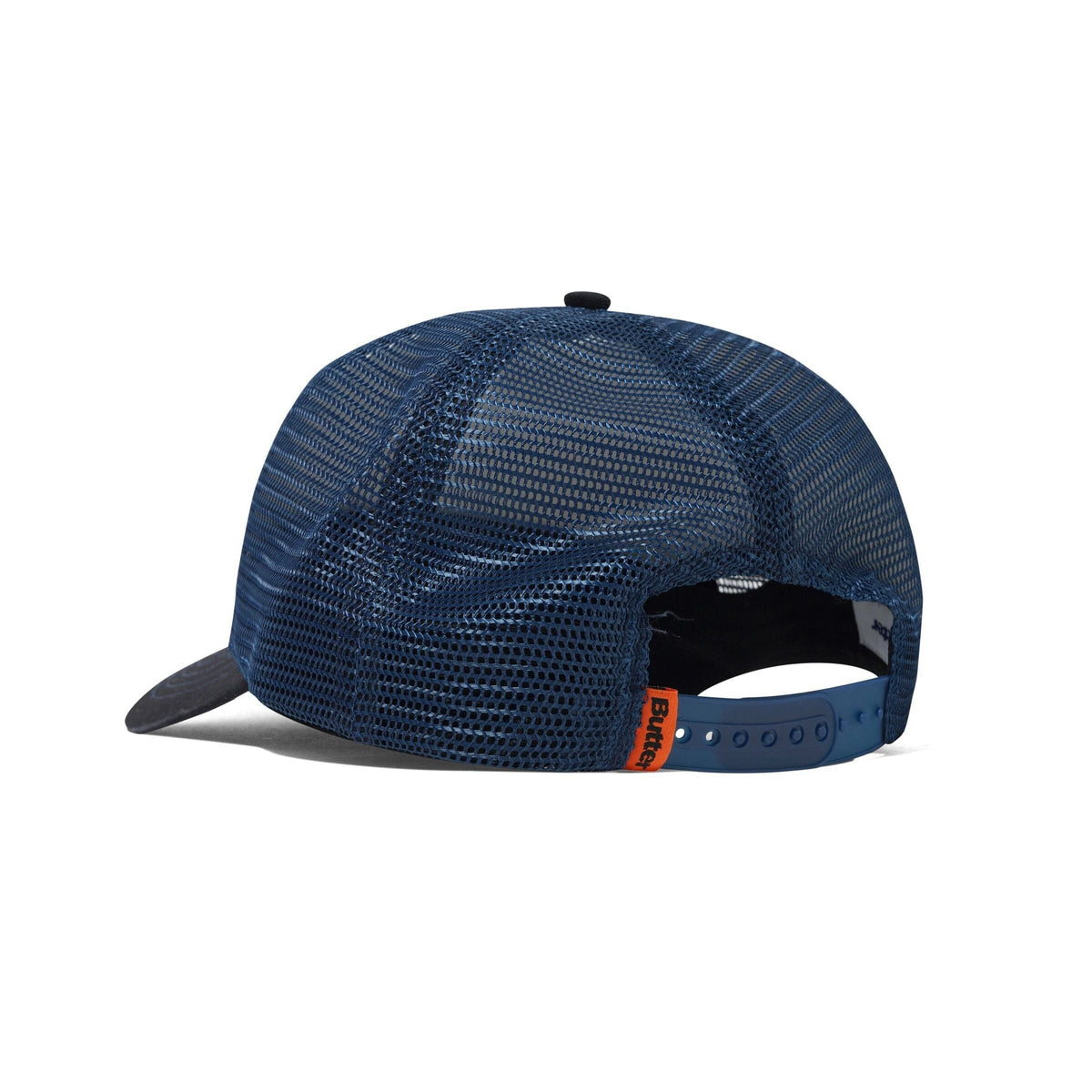 Butter Goods Drummer Trucker Cap Black/Navy Hats Butter Goods 