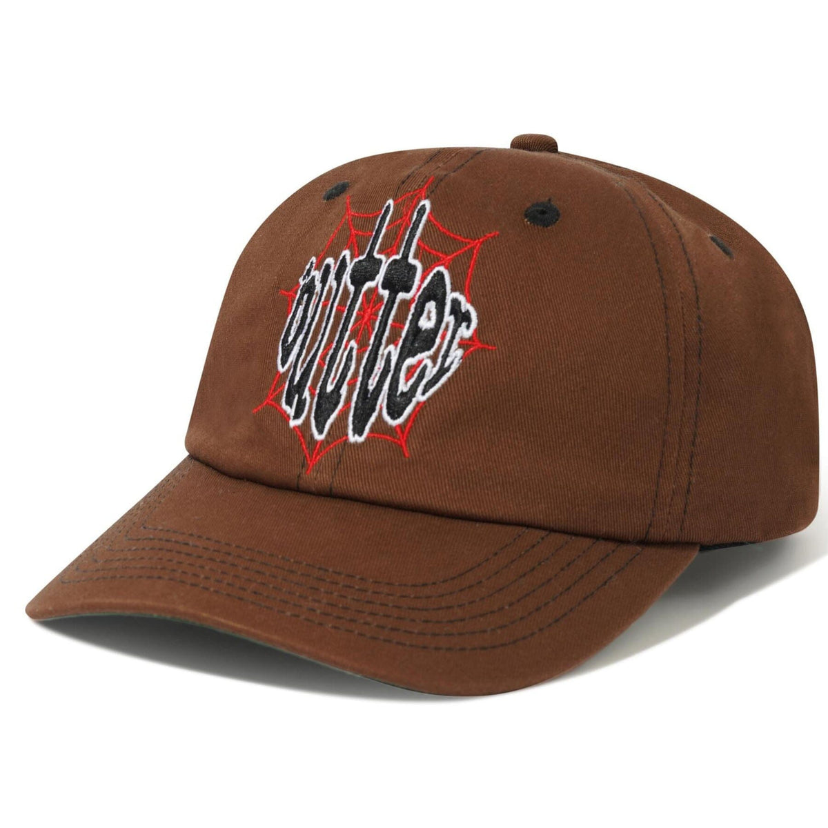 Butter Goods Frenzy 6 Panel Cap Walnut Hats Butter Goods 