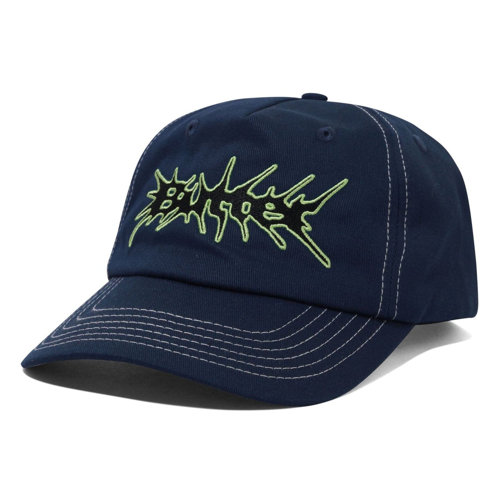 Butter Goods Nail 5 Panel Cap Navy Hats Butter Goods 