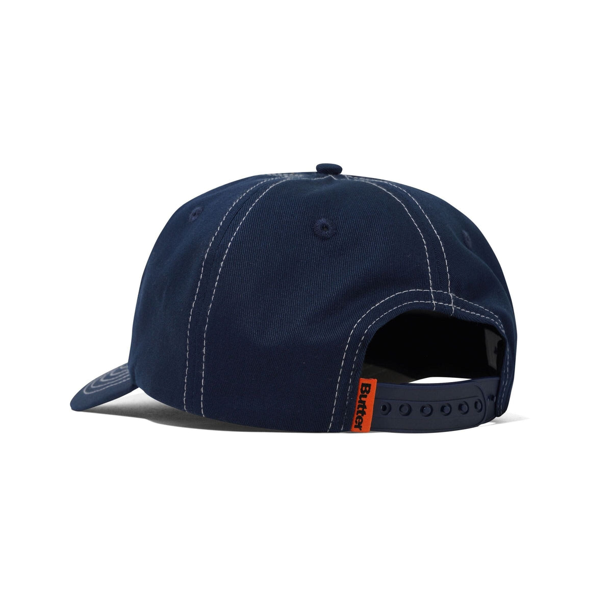 Butter Goods Nail 5 Panel Cap Navy Hats Butter Goods 