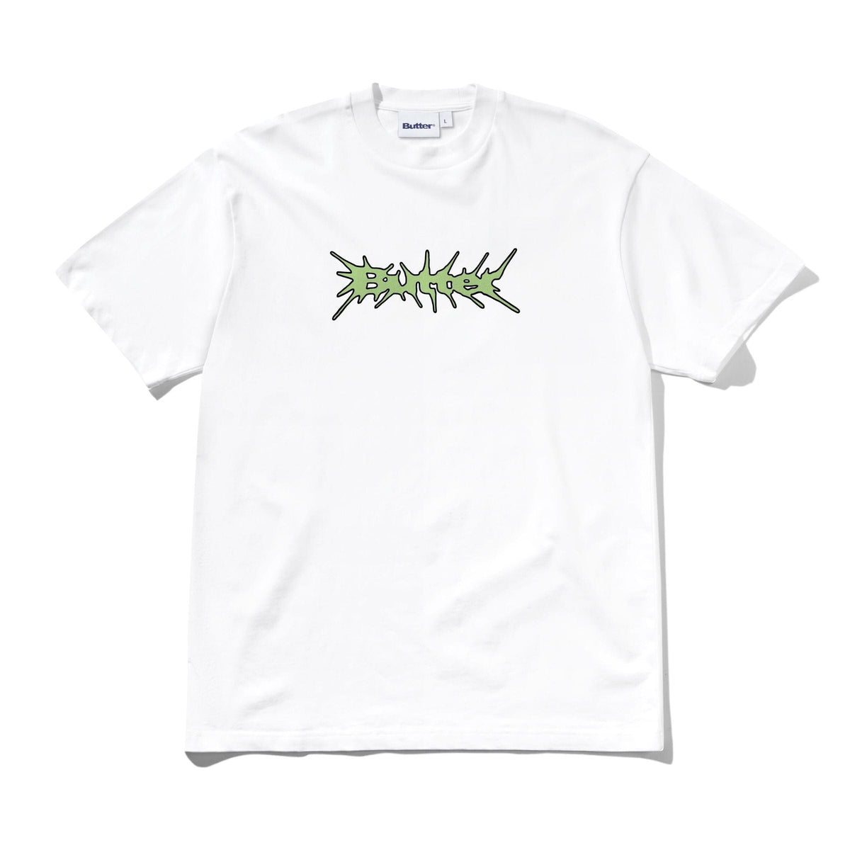 Butter Goods Nail Logo Tee White Tees Butter Goods 