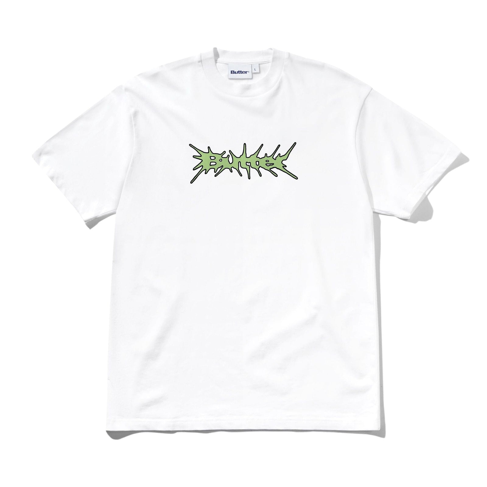 Butter Goods Nail Logo Tee White Tees Butter Goods 